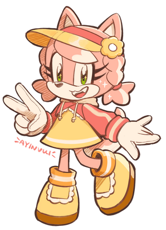 Sonic-Inspired Art Style